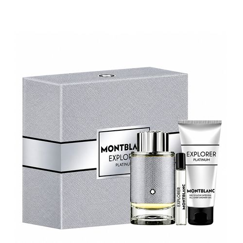 Kit Montblanc Explorer Platinum M - EDP 100ml + 7,5ml + SG