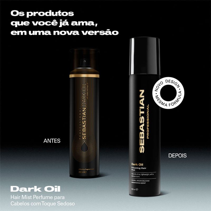 Perfume para Cabelos Sebastian Professional Dark Oil 200ml