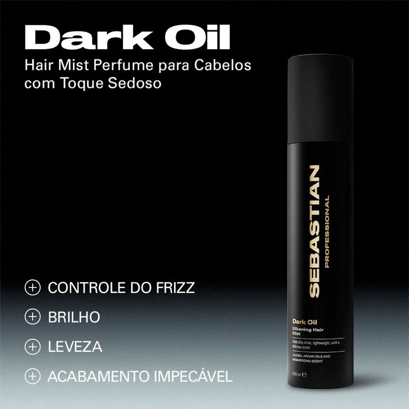 Perfume para Cabelos Sebastian Professional Dark Oil 200ml