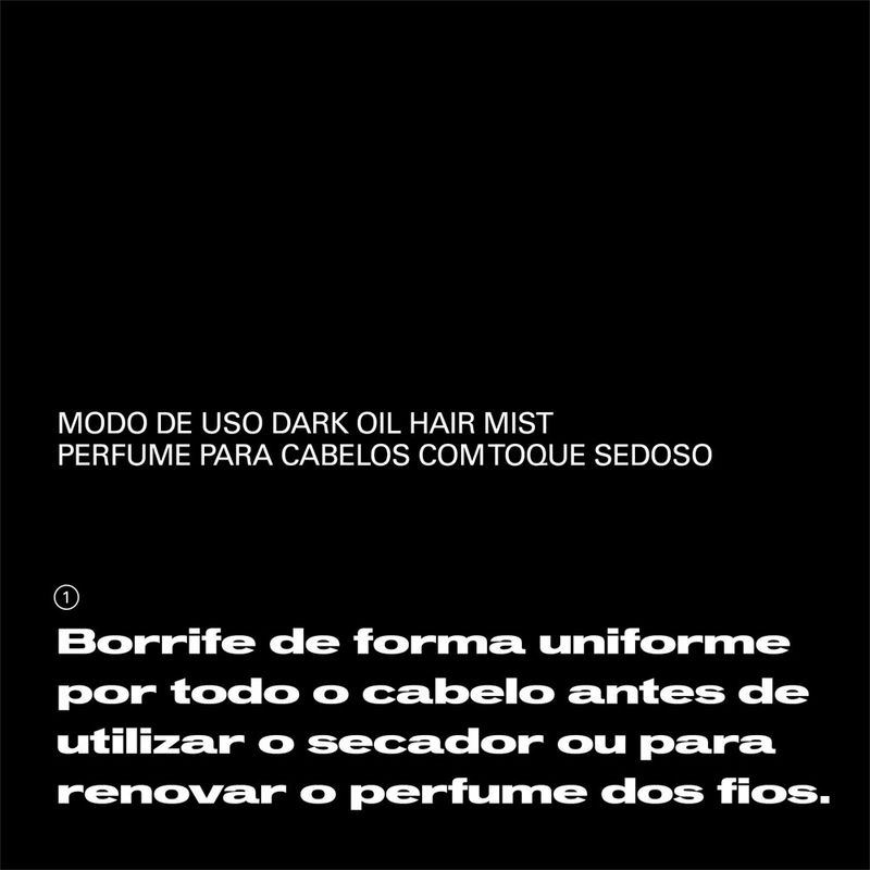 Perfume para Cabelos Sebastian Professional Dark Oil 200mlPerfume para Cabelos Sebastian Professional Dark Oil 200ml
