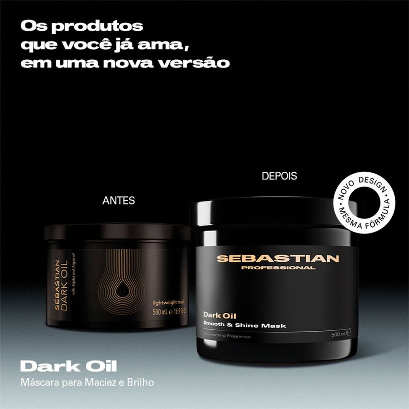 Máscara Capilar Sebastian Professional Dark Oil 500ml