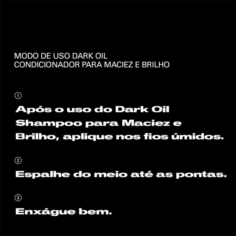Condicionador Sebastian Professional Dark Oil 200ml