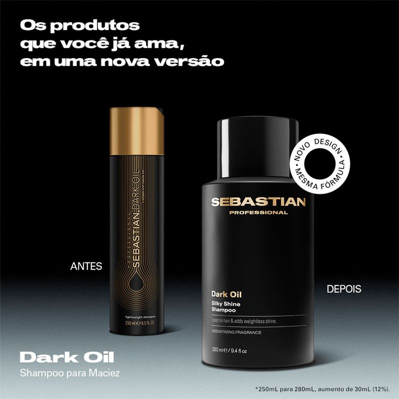 Shampoo Sebastian Professional Dark Oil 280ml