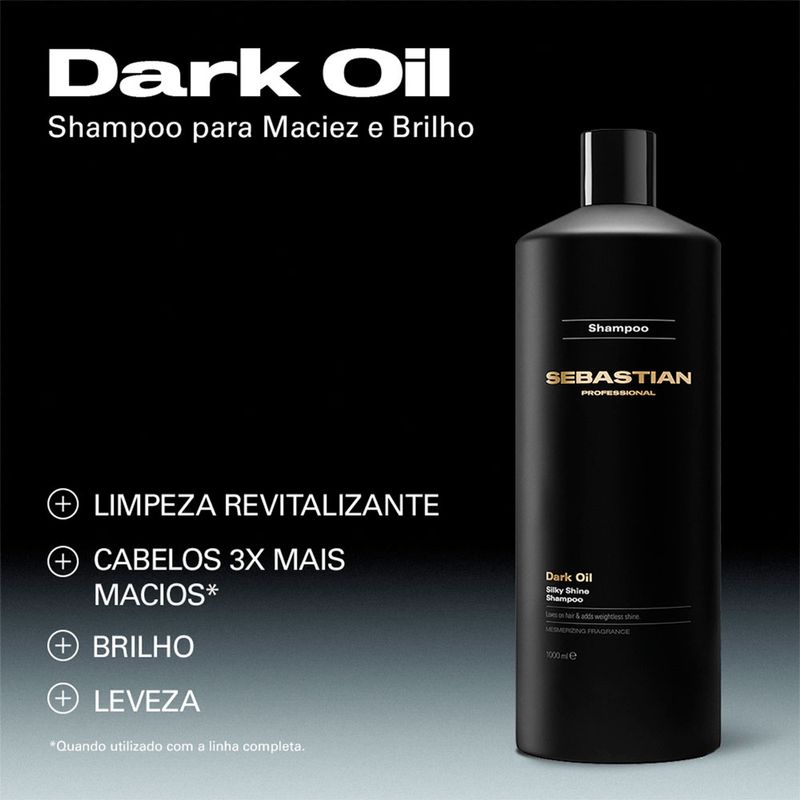 Shampoo Sebastian Professional Dark Oil 1000ml