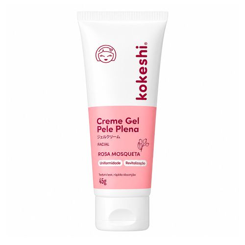 Kokeshi Pele Plena Rosa Mosqueta - Creme Gel Facial 45g