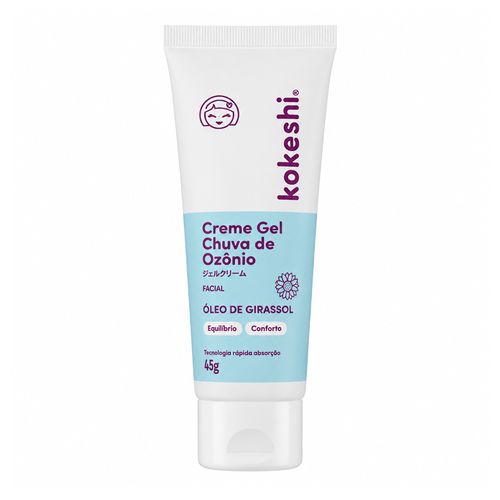 Kokeshi Chuva de Ozônio - Creme Gel Facial 45g