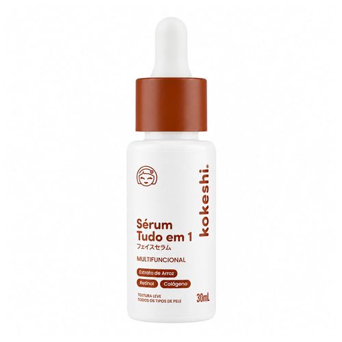 Kokeshi Sérum Tudo em 1 - Sérum Facial 30ml