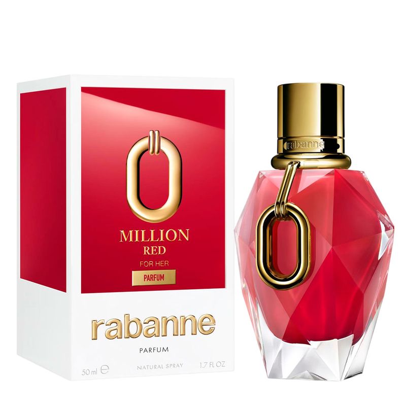 Perfume Feminino Rabanne Million Red For Her Parfum 50ml