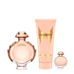 Kit Rabanne Olympéa Feminino - Eau de Parfum 80ml + 6ml + Body Lotion 100ml