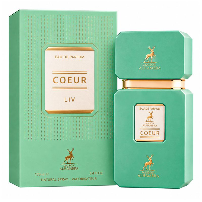 Perfume Feminino Maison Alhambra Coeur Liv EDP 100ml
