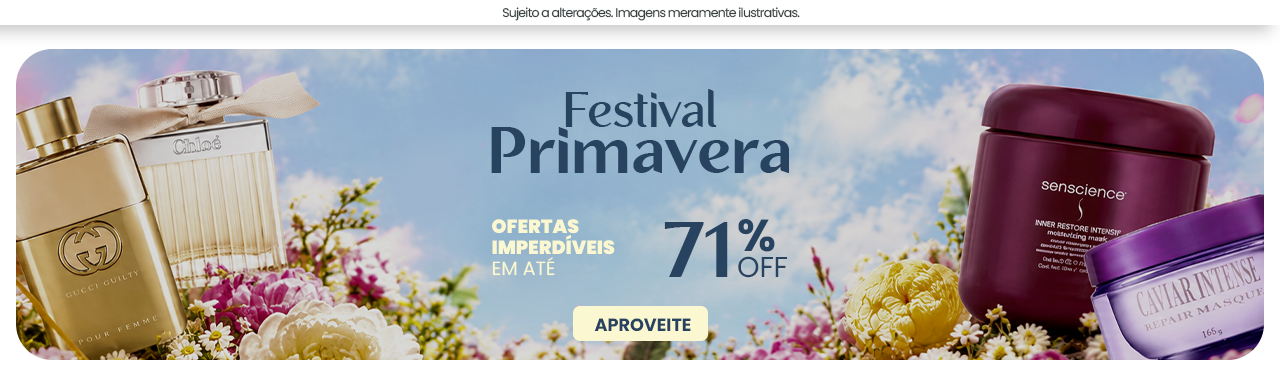 Festival Primavera ​- Fragrâncias na Kassio Perfumaria​​​​