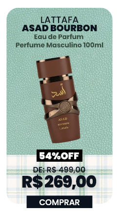 Lattafa Asad Bourbon Eau de Parfum - Perfume Masculino
